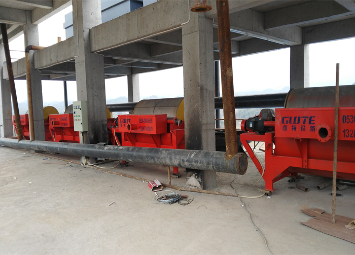 core components 1.5 years Drum type Iron Sand Separator CTB Magnetic Separator