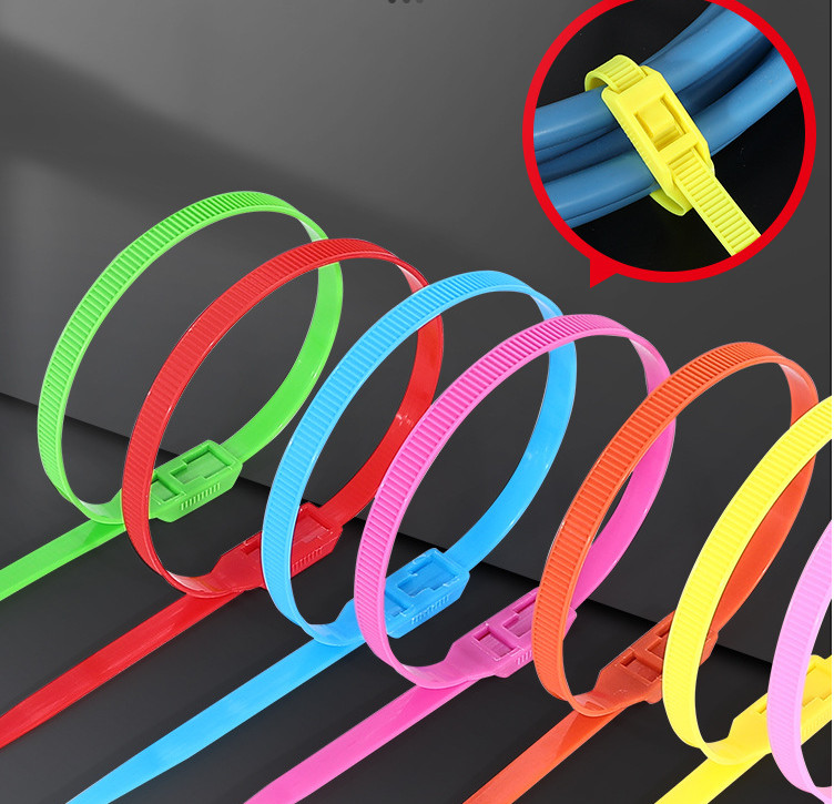 10 Inch Mini Nylon Cable Tie Self Locking Small White Tie Wraps