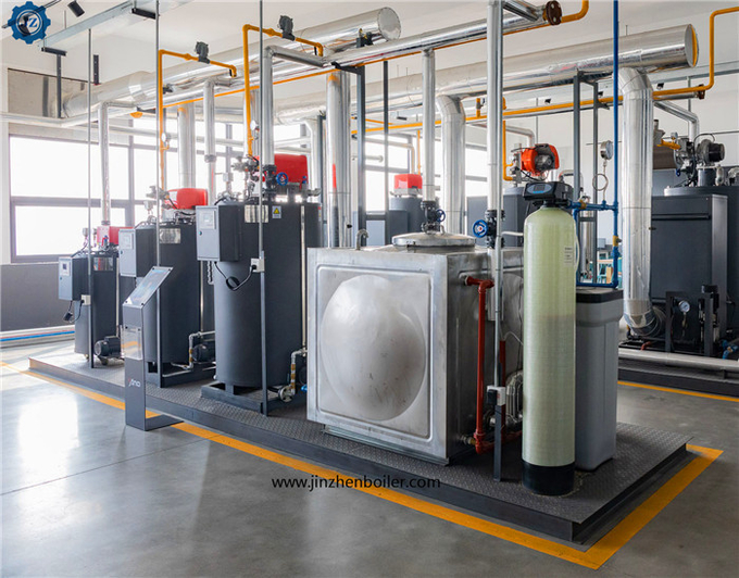 500kg/Hr Small Low Pressure Vertical Oil Gas Water Tube Steam Boiler Steam Generator Price