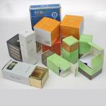 Laminating Embossing Luxury Cosmetic Packaging Boxes Chipboard Medicine