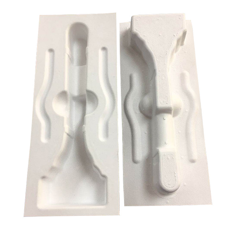 Disposable Molded Pulp Packaging For Razor Waterproof SGS Approved