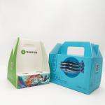ODM 2mm Take Out Food Packaging With Handle Anti Virus
