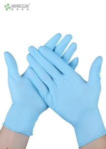 China Cleanroom Gloves Durable Flexible TPU 100% Nitrile ESD Gloves wholesale