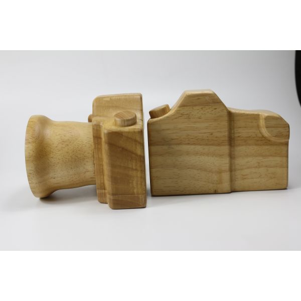 Creative Gift Cute Wooden Camera Toys Creative Decorative Ornaments For Children