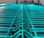 50 X 200mm PVC Coated Welded Wire Mesh 1550mm Height Metal Security Fence Panels