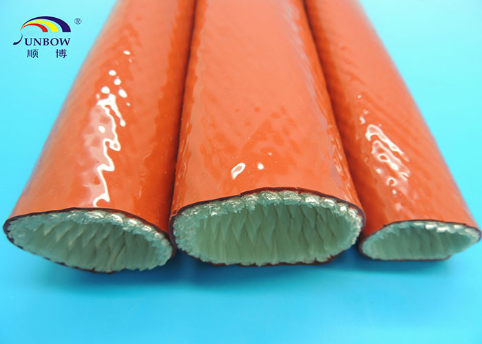 Silicone Coated Fireproof Sleeve Heat Resistant for Hose Assemblies and Cables