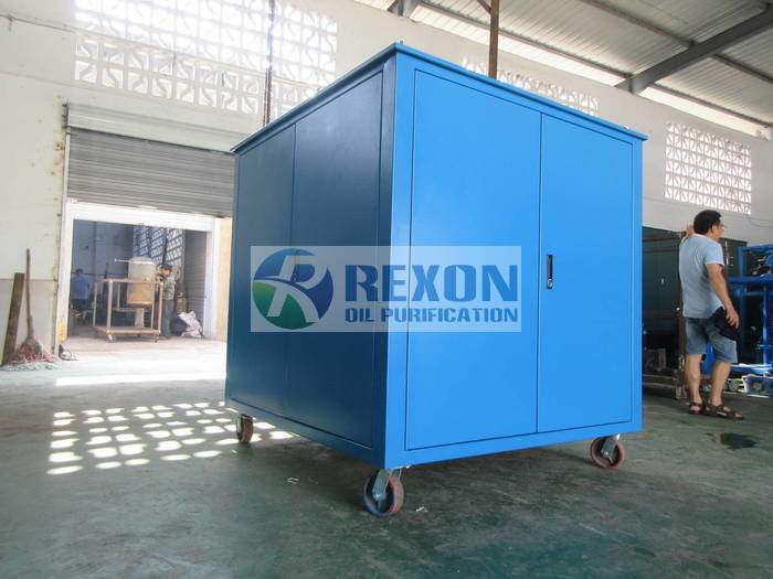 3000 LPH Transformer Oil Purifier Unit For Electric Substation Maintenance