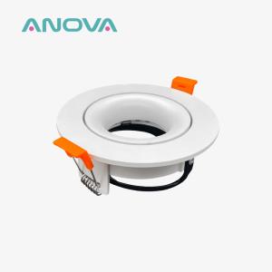 China Ocean Plastic MR16 Downlight Housing 360 Degree Gyro Downlight Enclosure wholesale