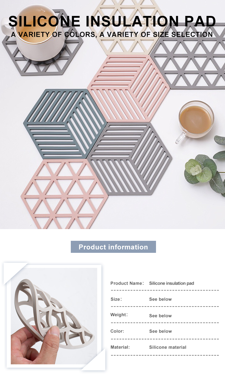 Eco Friendly Bendable Round Silicone Coffee Cup Coaster