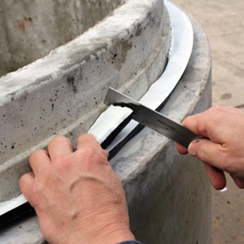 400% Swelling Vulcanized Rubber Waterstop Strips 20*25mm for Onsite Installation