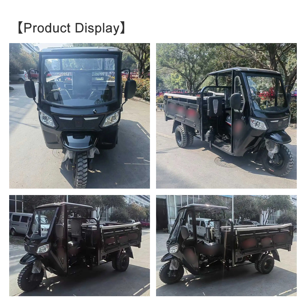 Maximum Speed 50-70Km/h Automatic Gasoline Powered 3 Wheel Trike Motorcycle for Adult