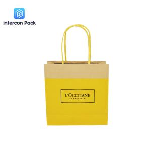 China Extra Large Kraft Paper Shopping Bags Matt Lamination CMYK Pantone Color wholesale