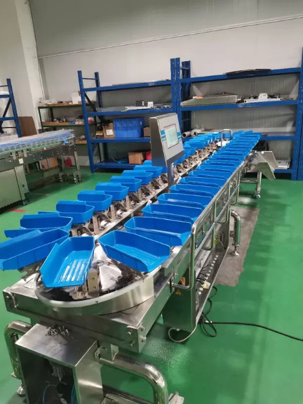 Conveyor Sortation Weight Sorter Machine 110V Multiweight Overturned Device