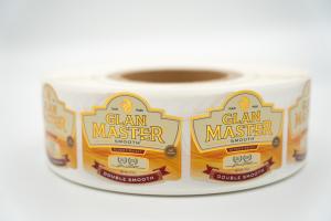 China Customized Adhesive Condiment Bottle Labels Sticker Paper Whisky Sticker Label on sale