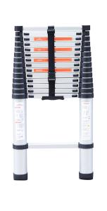 China Aluminum Alloy 4.4m Single Telescopic Ladder wholesale