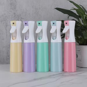 China Plastic Misty Trigger Sprayer Bottle 200ml 300ml Water Hair Fine Mist Continuous Spray Bottle wholesale