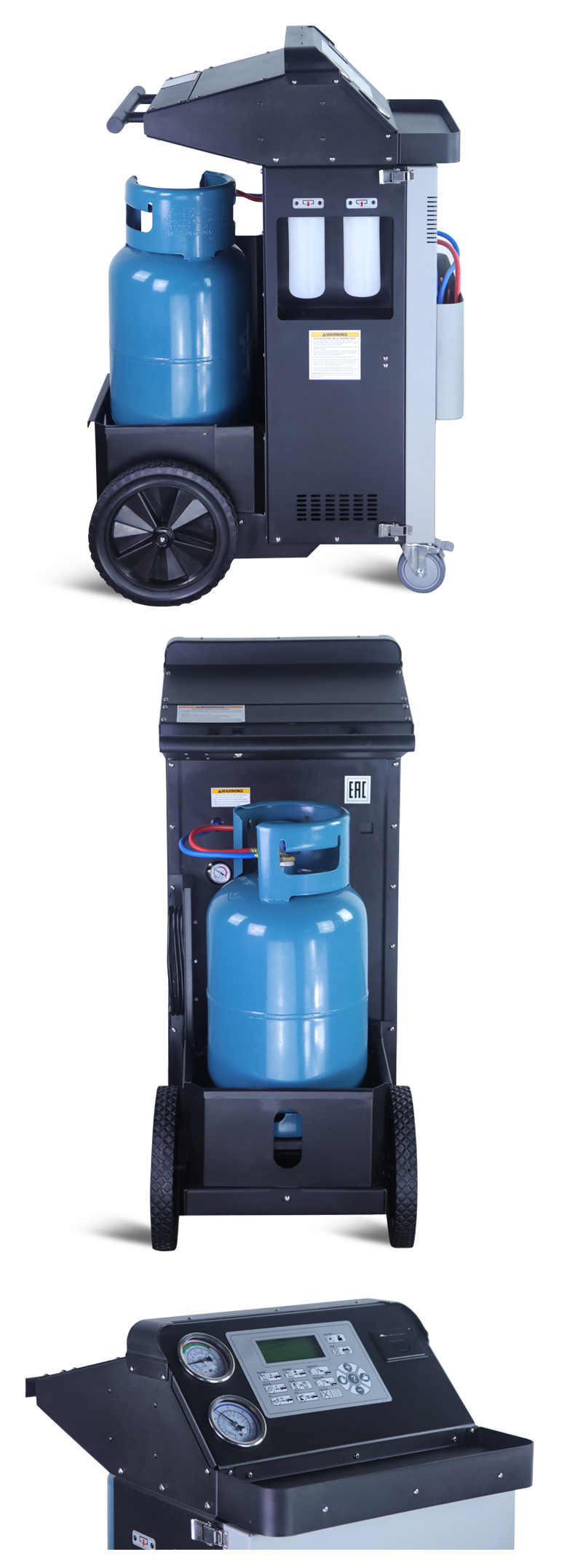 R134a Automotive AC Evacuation Machine Car AC Service Station