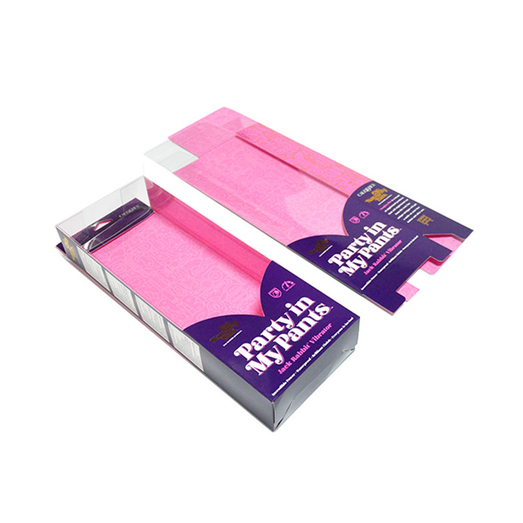 Custom Packaging Colorful Printed Small PVC Clear Plastic Box Product Plastic Box