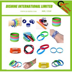 China silicone bracelets wholesale