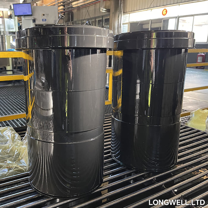 3NB-1600HL Triplex Mud Pump Bi Metal Liners 28% HRC Hardness HONGHUA