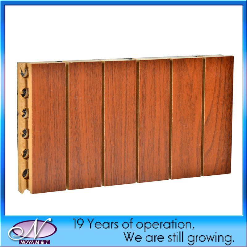 Acoustic Soundproofing Wooden Board Panel for Ceiling/Wall Decorative