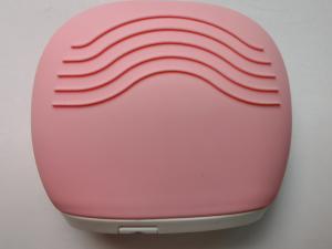 China Rowgee Pink Silicone Exfoliating Face Brush Home Use Beauty Equipment wholesale