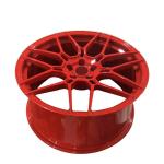18'' 19'' 20'' 21'' 22 InchRed Colour polished Monoblock Forged Alloy Wheels