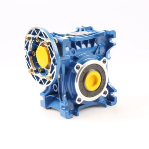 China B14 Flange 370W Worm Reducer Gearbox Surface Hardness HRC58 wholesale