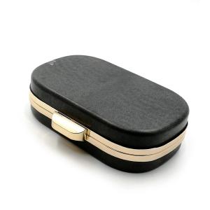 China Simple Metal Clasp Gold Box Clutch Frame Glasses Cases Frame wholesale