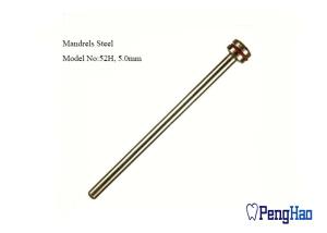 China Stainless Steel Reinforced Dental Straight HP Mandrels 100pc/Box For Wheel wholesale