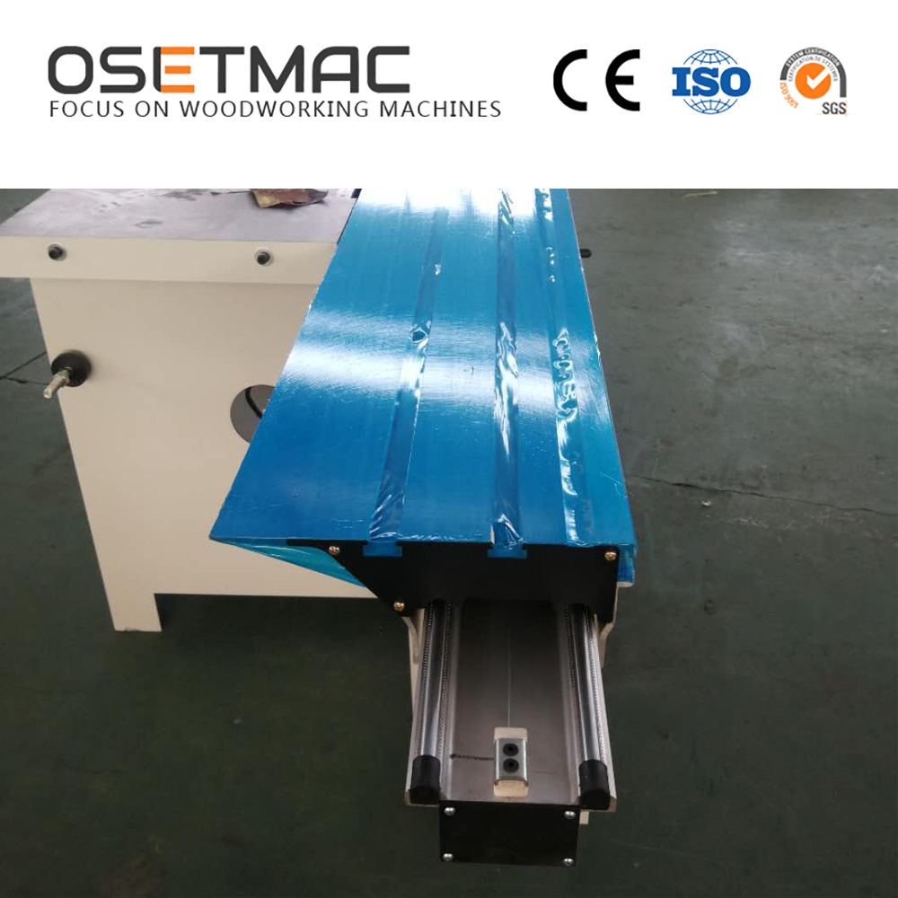 accuracy OSETMAC MJ6130TY Manual Lifting Sliding Table Panel Saw for Wood Cutting