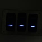 5 Pin Universal Rocker Switch Panel