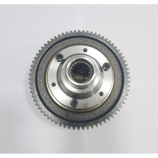 18T / 19T Gear Cluster Electric Tricycle Rickshaw Kits Standard Size 48v Brushless Motor