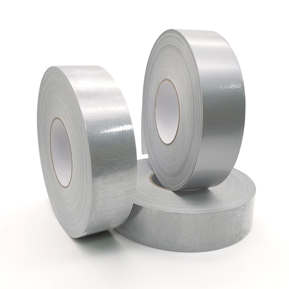 Free Samples Custom Adhesive Silver Waterproof Cloth Duct Tape