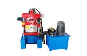 China High Potency Roof Ridge Capping Roll Forming Machine 5.5kw 10-15m/Min wholesale