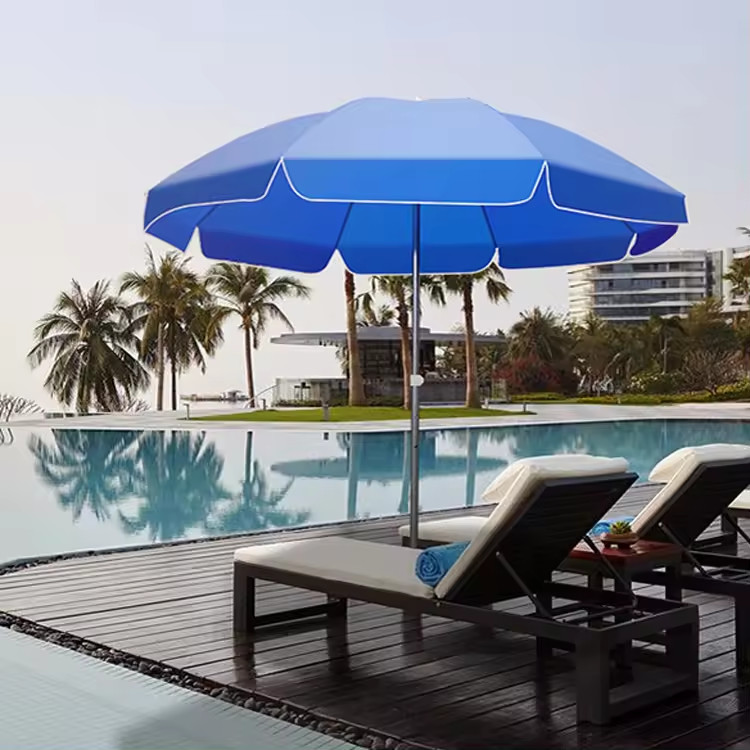 UM-001 Durable Outdoor Garden Patio Sun Umbrella for Beach Outdoor Relaxing