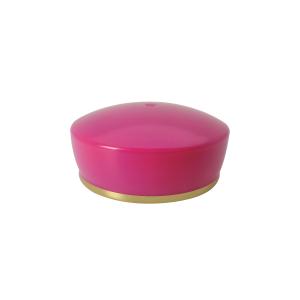 China Electroplating 53/410 Plastic Jar Lid With Golden Side wholesale