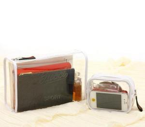 China Custom Make Up toiletry promotional fashion elegant cosmetic makeup bag for lady wholesale