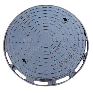 China Industrial B125 Drainage Chamber Cover , Municipal DI-015 Sewer Inspection Cover wholesale