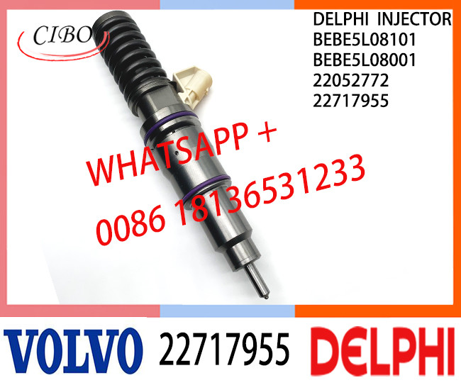 Fuel engine Diesel Injector 22717955 BEBE5L08001 BEBE5L08101 22052772 E3.5 for VOL MD16 EURO 6