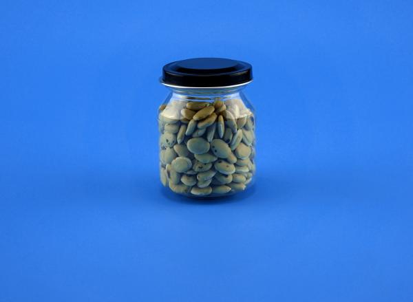 small mouth wide diamter pet can manufacturer for candy nuts food packaging