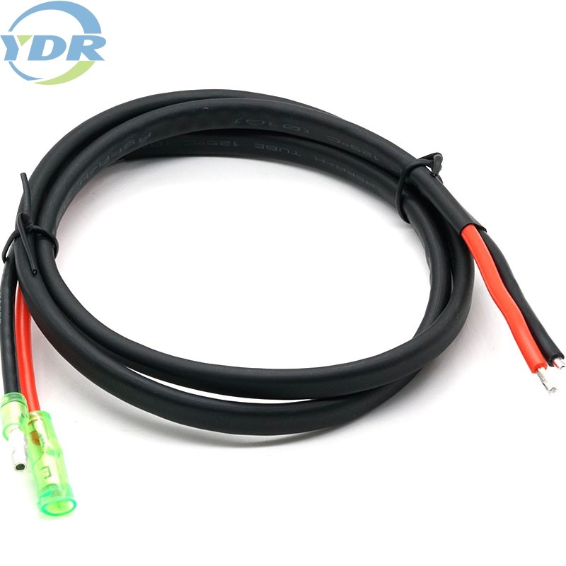 YDR Bullet Plug Electronic Wire Harness , Coated Cable With Sheath