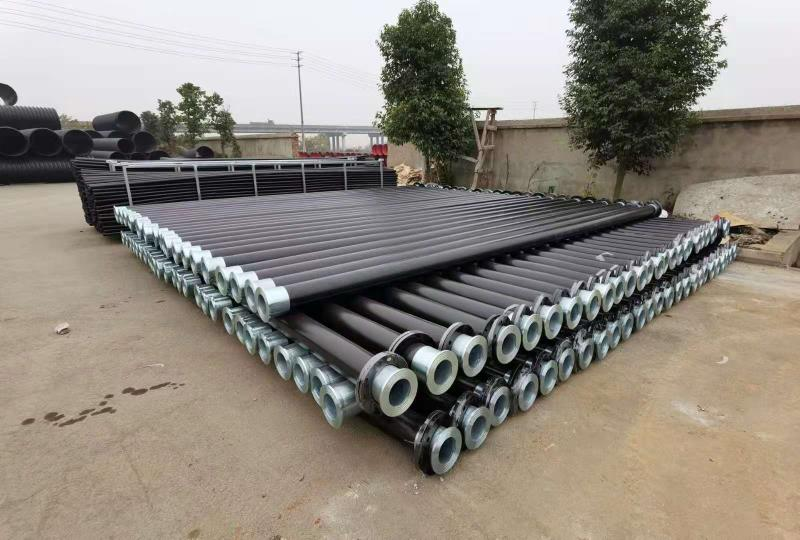 Fiber Reinforced Mining Composite Pipe Tubing 6mm Thickness Flexible