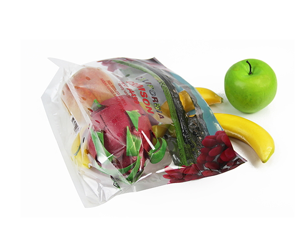 Resealable Ziplockk Fresh Vegetables Biodegradable Packaging For Fruits And Vegetables