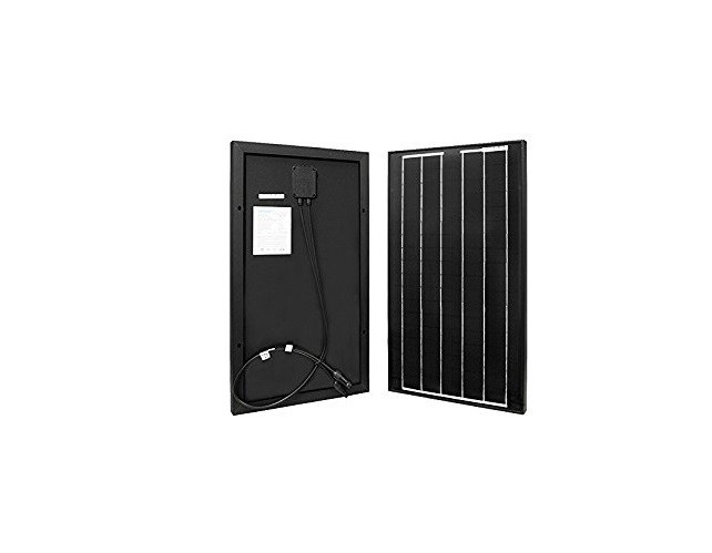 Poly Black Solar PV Panels 30 Watt Outstanding Weatherproof Permance