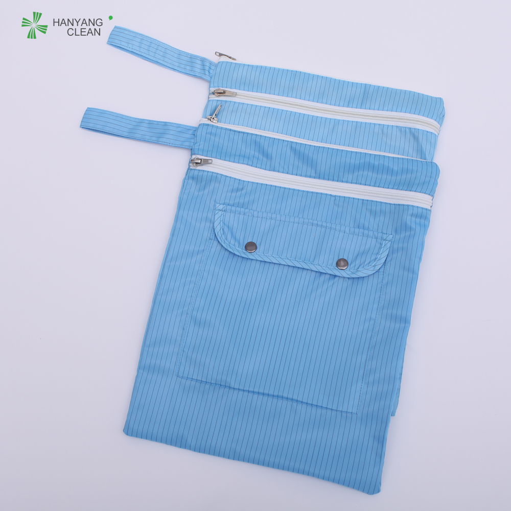 3 Layers Blue Autoclavable Cleanroom Bag
