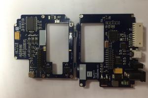 China Immersion gold PCB Circuit Board Assemly Blue solder mask wholesale