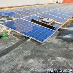 Physical Cleaning Solar Panel Cleaner for Dry or Water Cleaning of Photovoltaic
