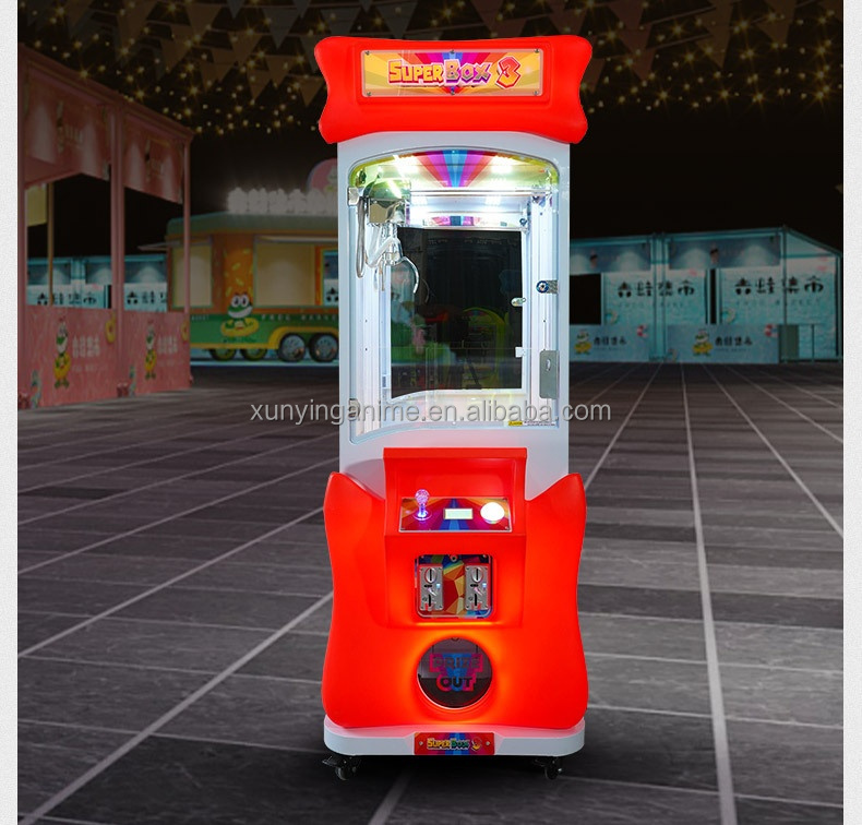 50KG Metal Acrylic Plastic Mini Claw Crane Vending Machine for Your Business Needs