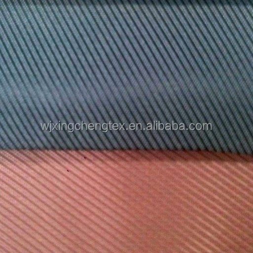 100% Polyester Woven Fabric Super Poly Twill Lining Textured Designable Stock Color